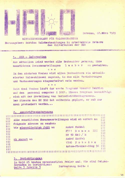 HALO Nr. 28