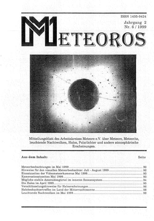 METEOROS Nr. 06/1999