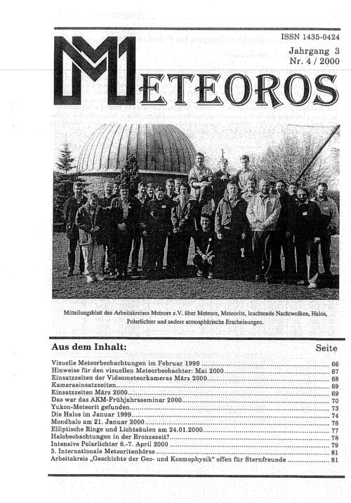 METEOROS Nr. 04/2000