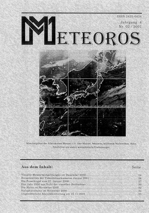 METEOROS Nr. 02/2001