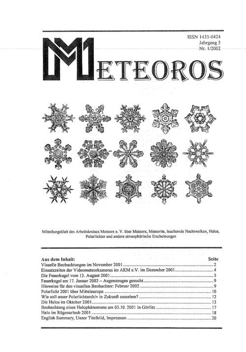 METEOROS Nr. 01/2002