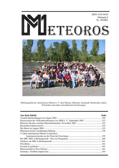 METEOROS Nr. 10/2003