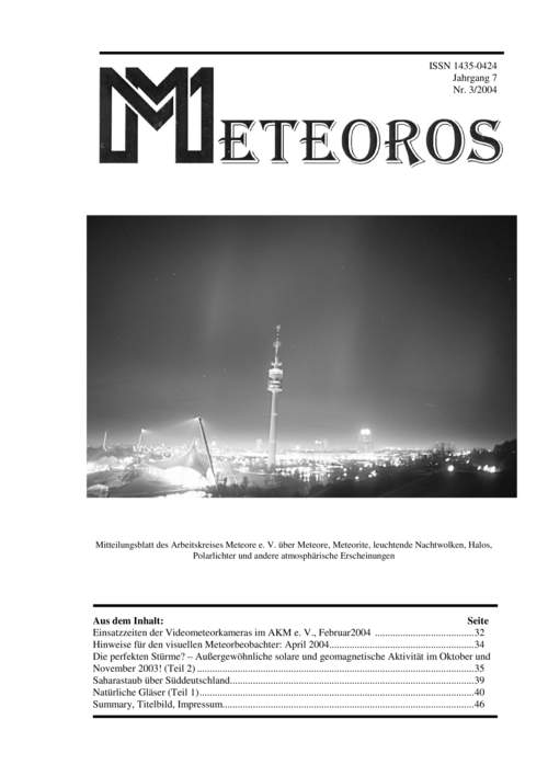 METEOROS Nr. 03/2004