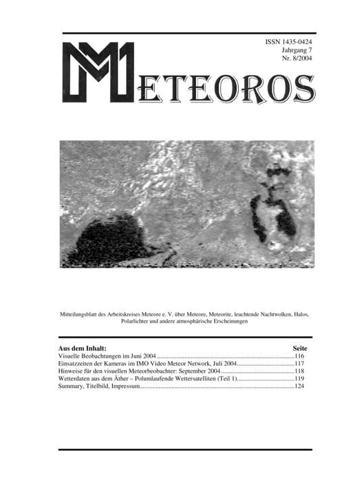 METEOROS Nr. 08/2004