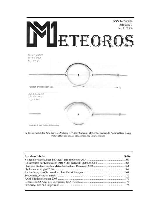 METEOROS Nr. 11/2004