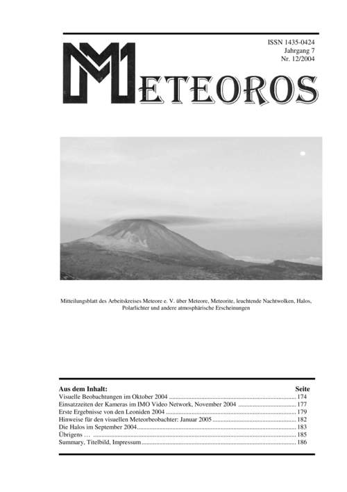 METEOROS Nr. 12/2004