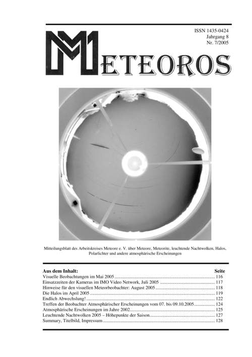 METEOROS Nr. 07/2005