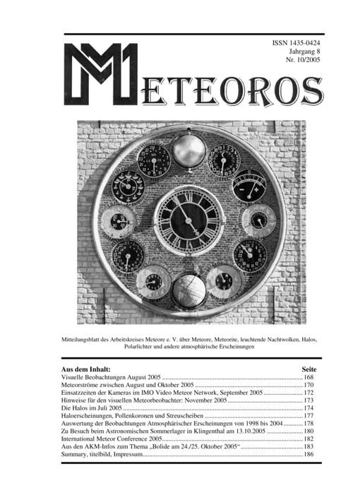 METEOROS Nr. 10/2005