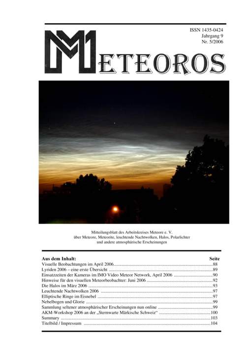 METEOROS Nr. 05/2006