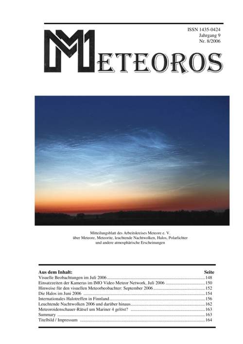 METEOROS Nr. 08/2006