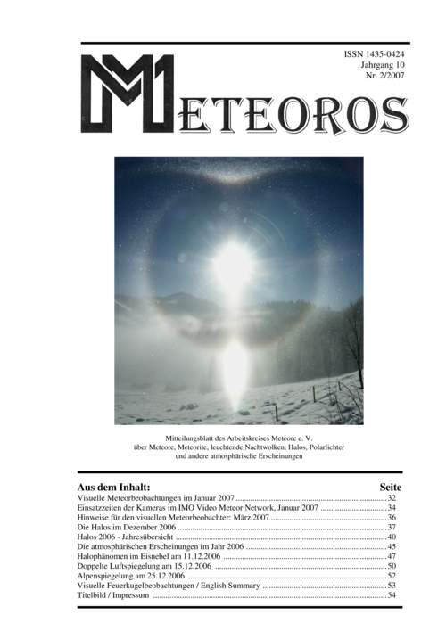 METEOROS Nr. 02/2007