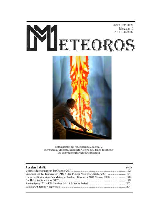 METEOROS Nr. 1112/2007