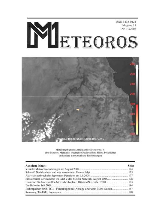 METEOROS Nr. 10/2008