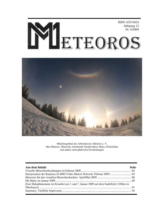 METEOROS Nr. 04/2009