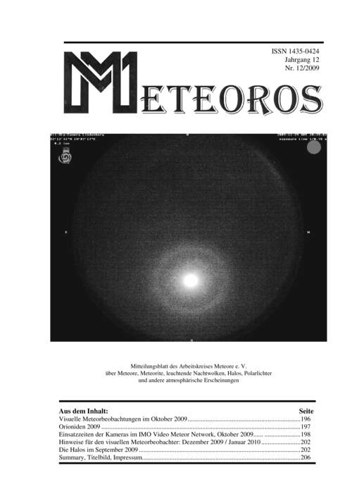 METEOROS Nr. 12/2009