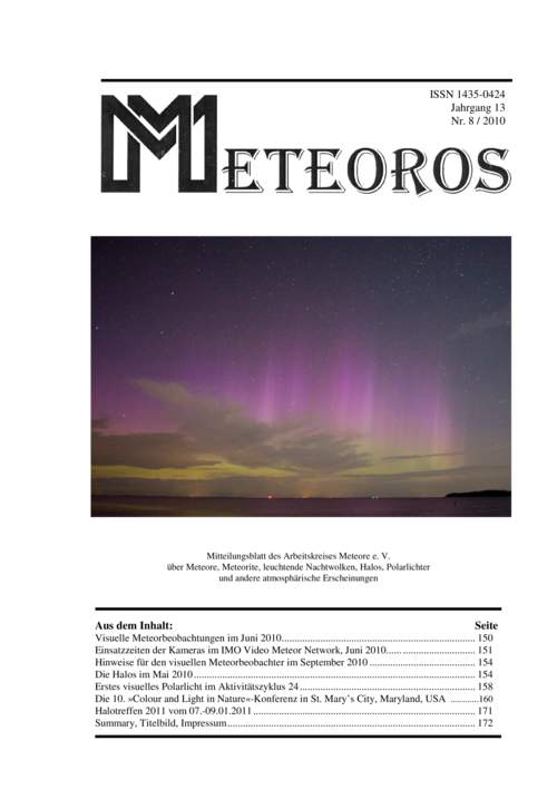 METEOROS Nr. 08/2010