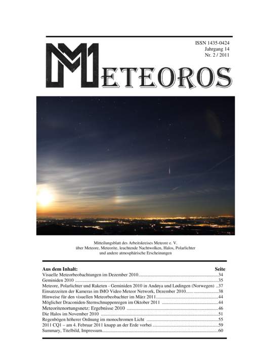 METEOROS Nr. 02/2011