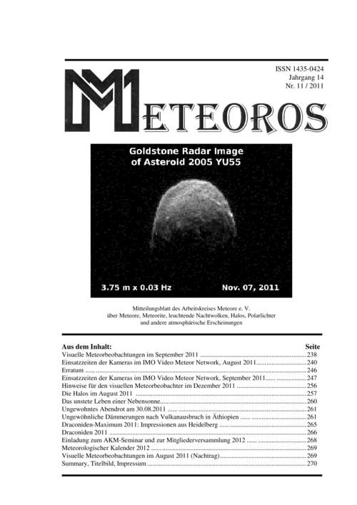 METEOROS Nr. 11/2011