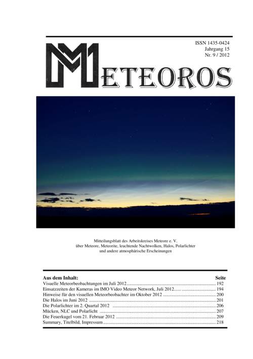 METEOROS Nr. 09/2012