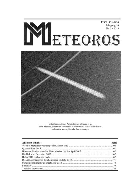 METEOROS Nr. 03/2013