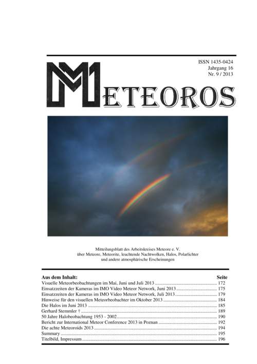 METEOROS Nr. 09/2013