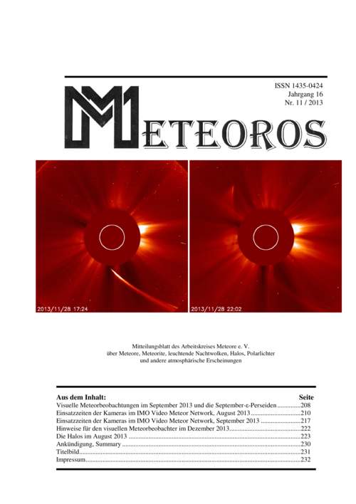 METEOROS Nr. 11/2013