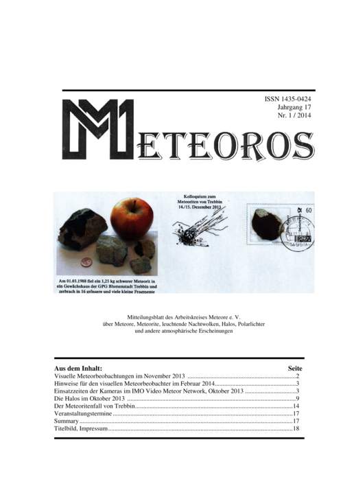 METEOROS Nr. 01/2014