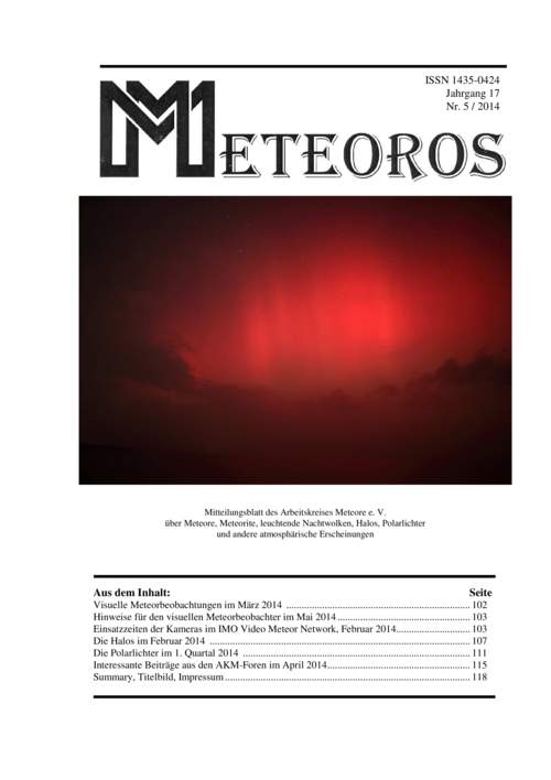 METEOROS Nr. 05/2014