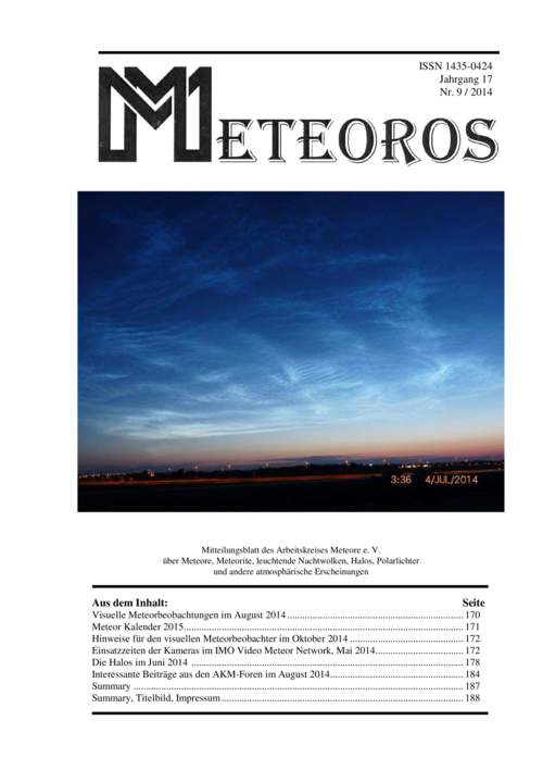 METEOROS Nr. 09/2014