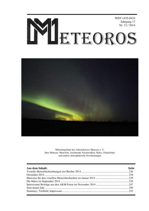 METEOROS Nr. 12/2014