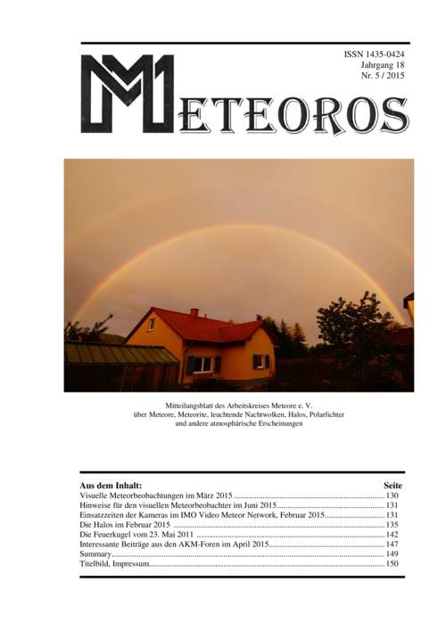 METEOROS Nr. 05/2015