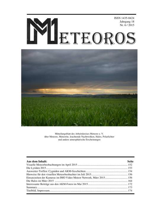 METEOROS Nr. 06/2015