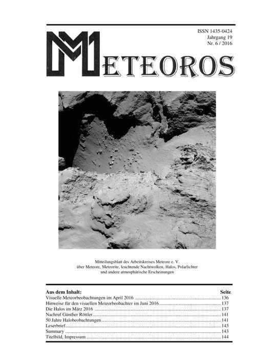 METEOROS Nr. 06/2016