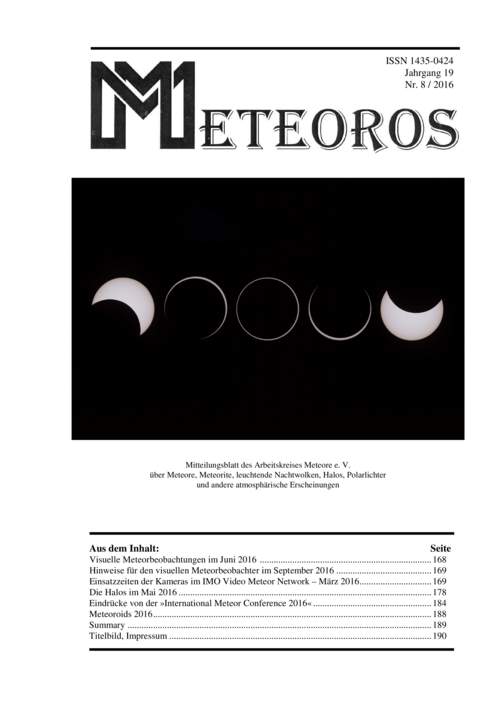 METEOROS Nr. 08/2016