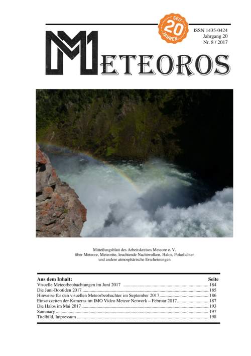 METEOROS Nr. 08/2017