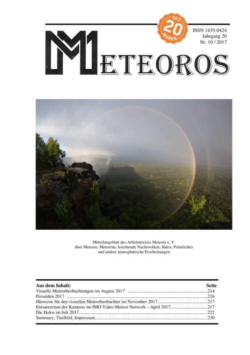 METEOROS Nr. 10/2017