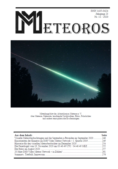 METEOROS Nr. 11/2020