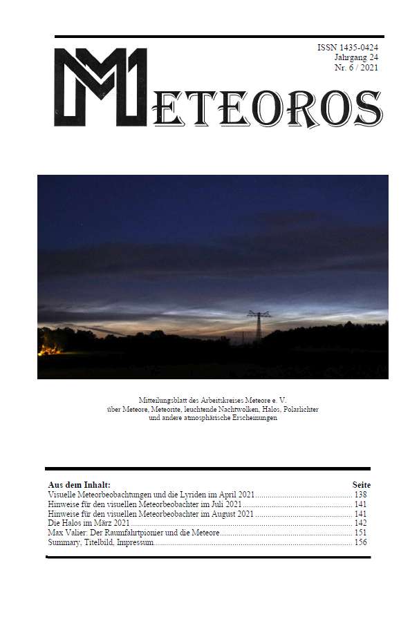 METEOROS Nr. 06/2021