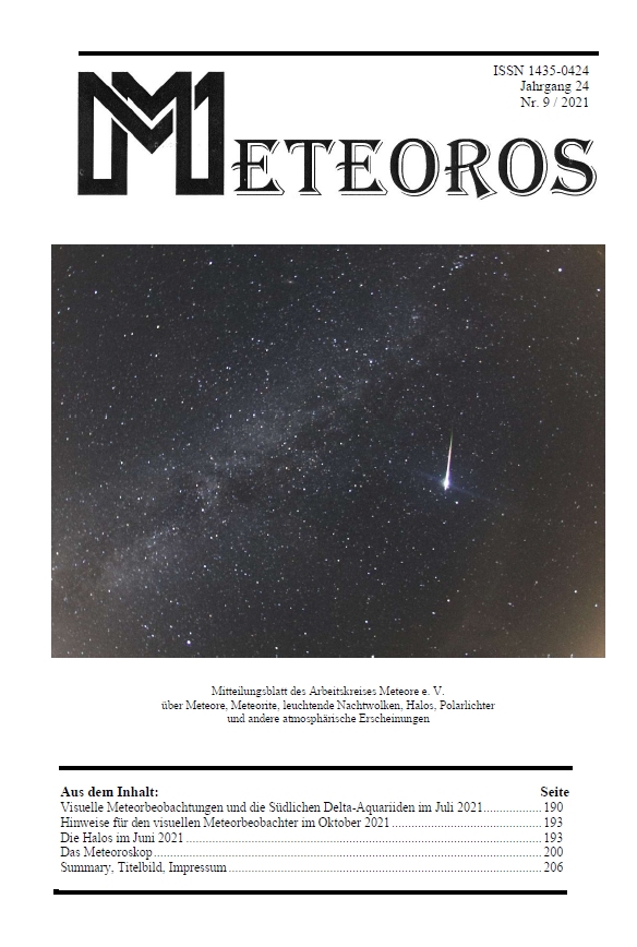 METEOROS Nr. 09/2021