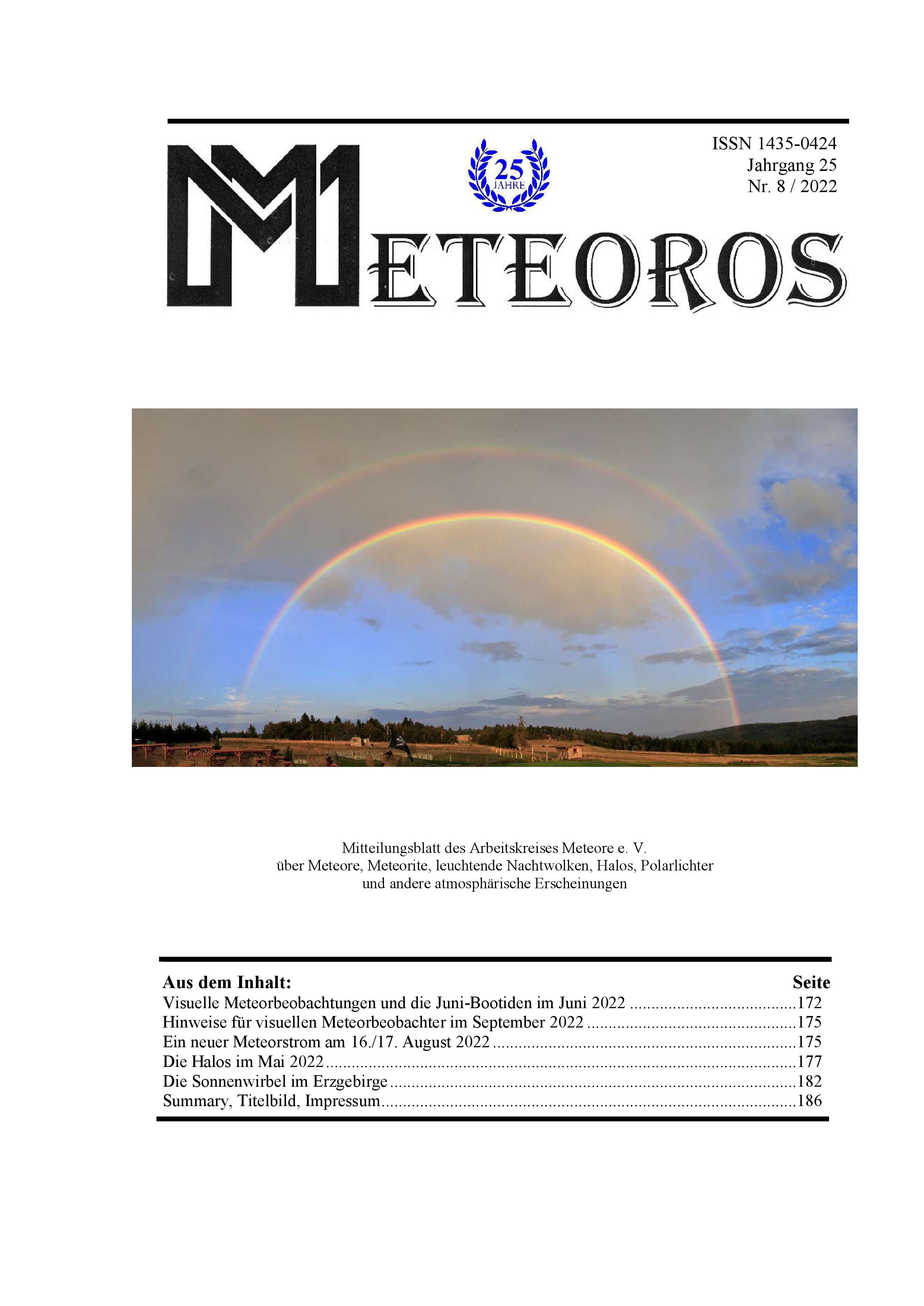 METEOROS Nr. 08/2022