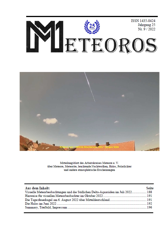 METEOROS Nr. 09/2022