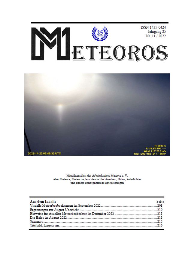 METEOROS Nr. 11/2022