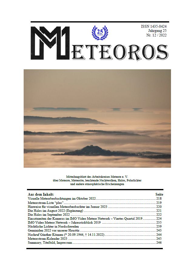 METEOROS Nr. 12/2022