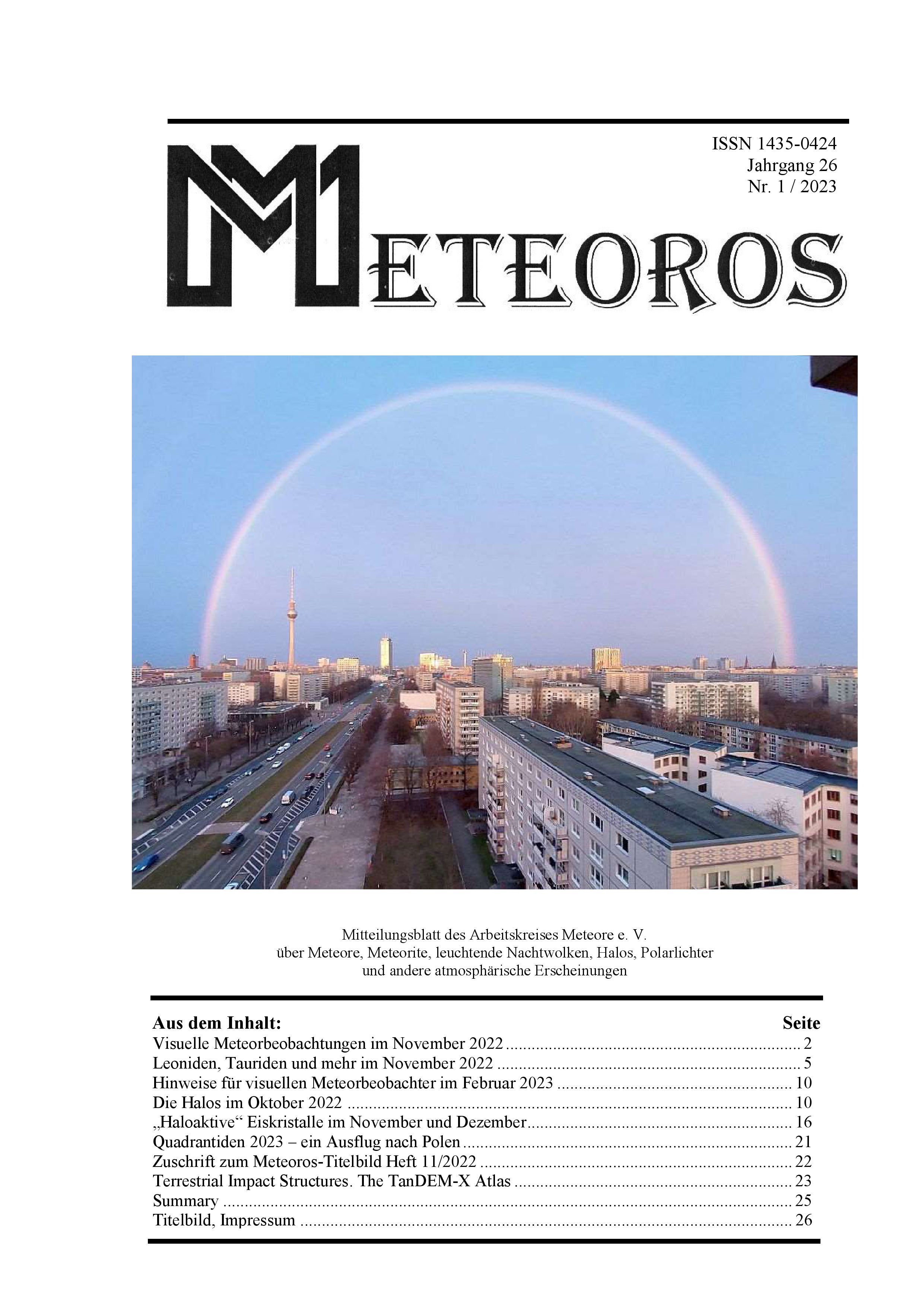 METEOROS Nr. 01/2023