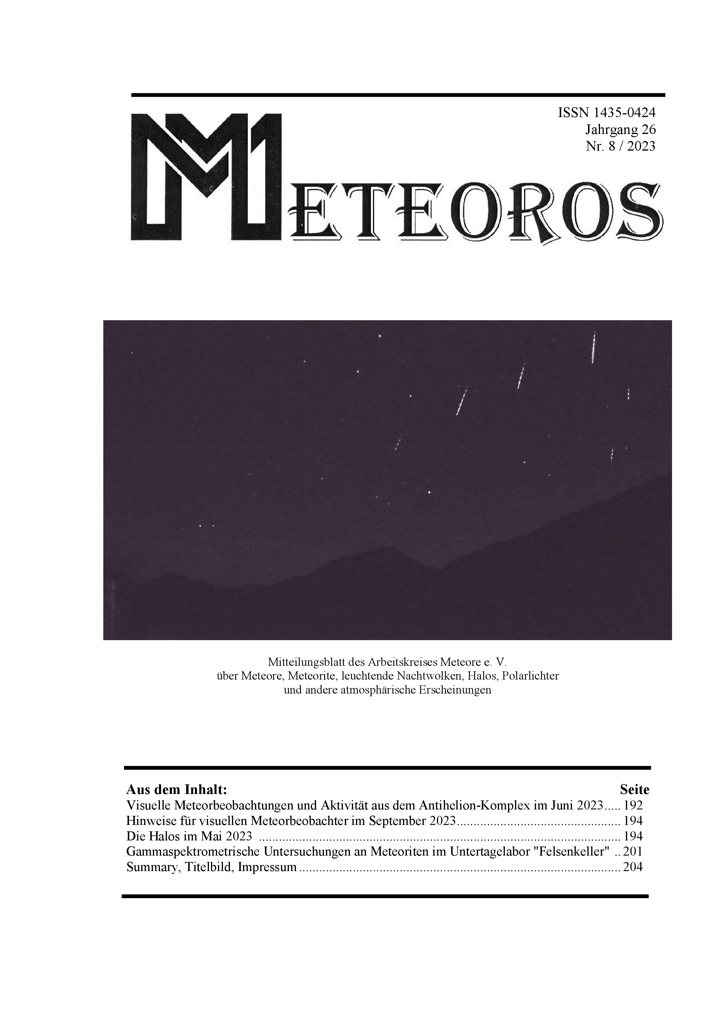 METEOROS Nr. 08/2023