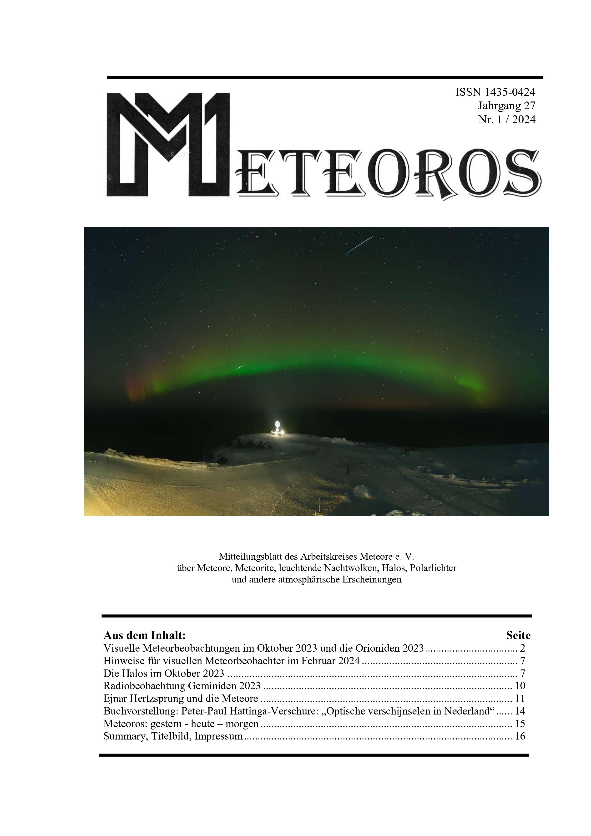 METEOROS Nr. 01/2024