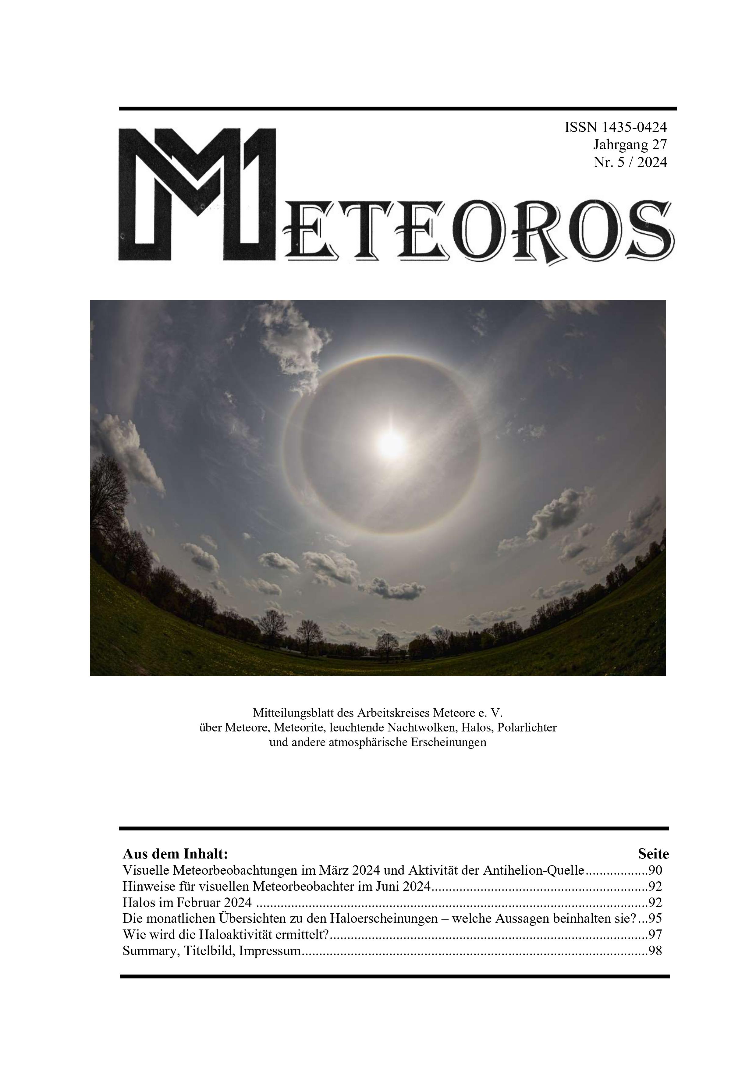 METEOROS Nr. 05/2024