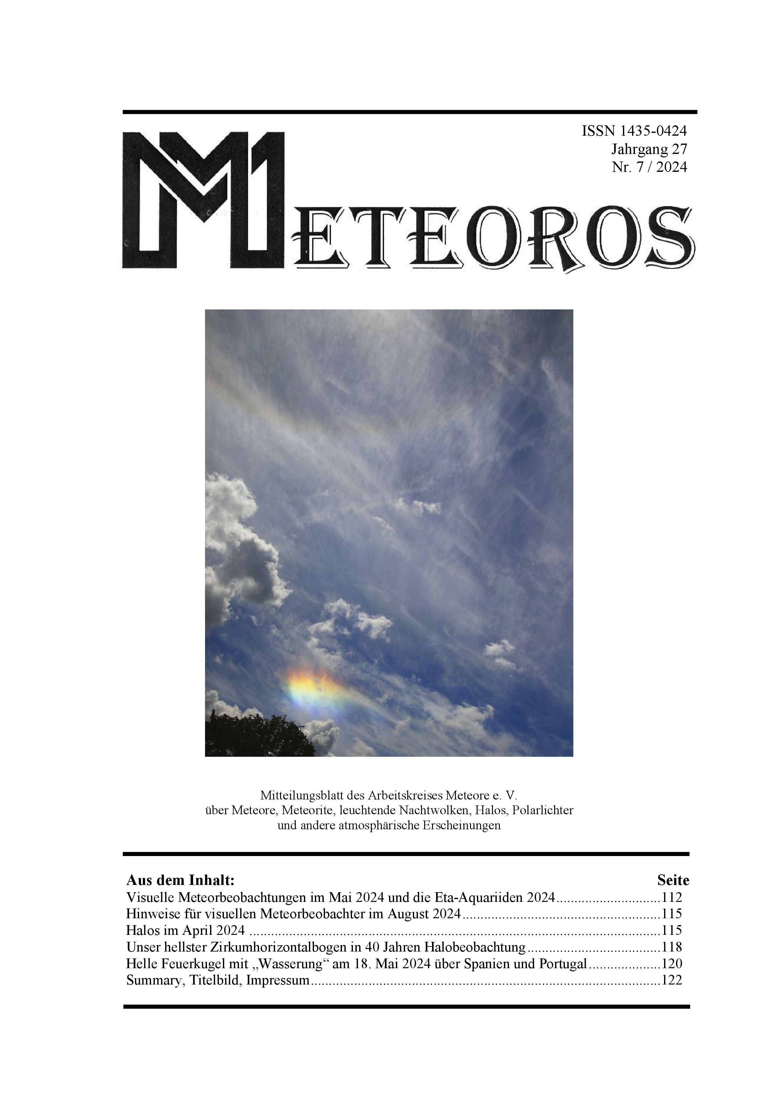 METEOROS Nr. 07/2024