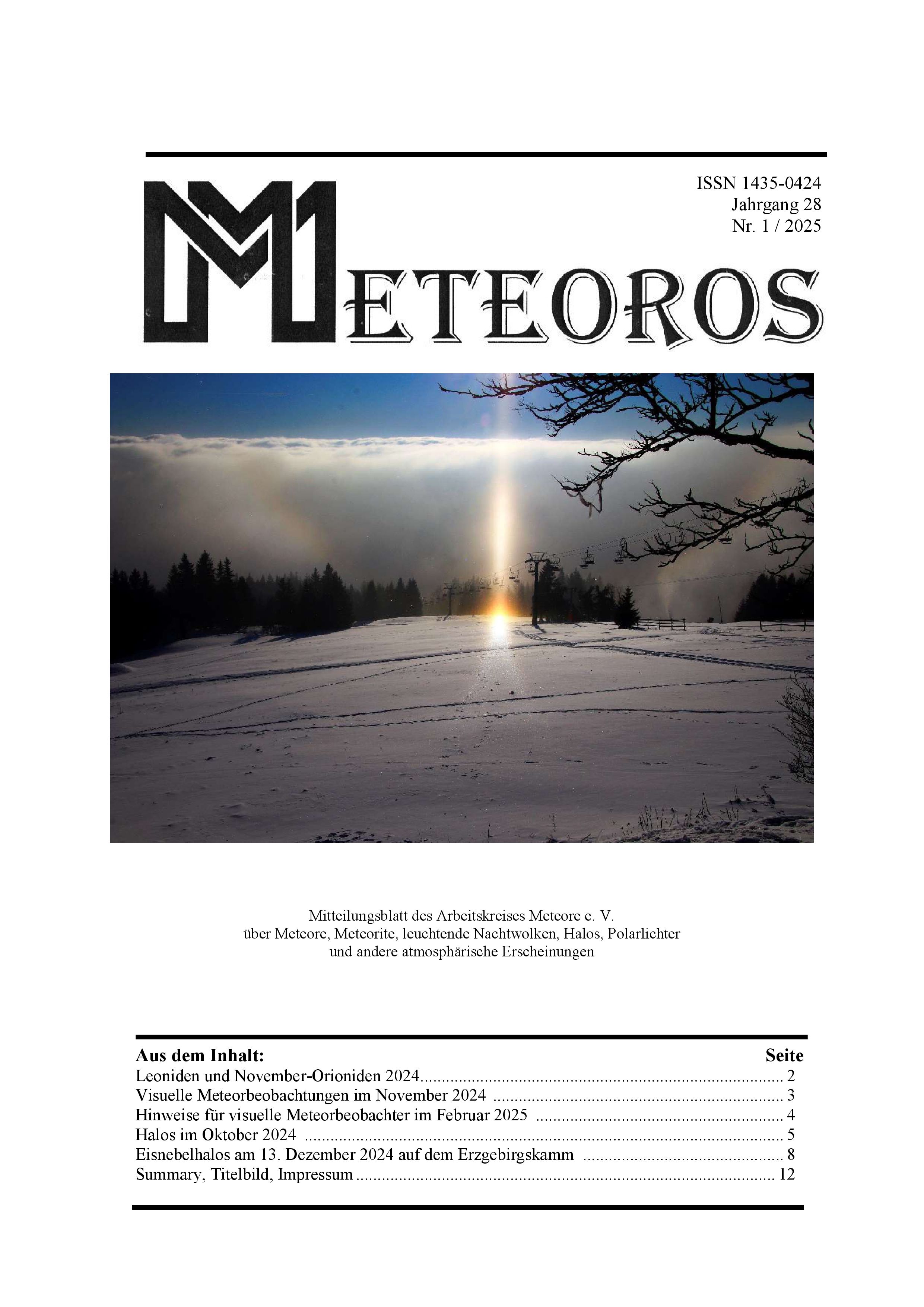 METEOROS Nr. 01/2025