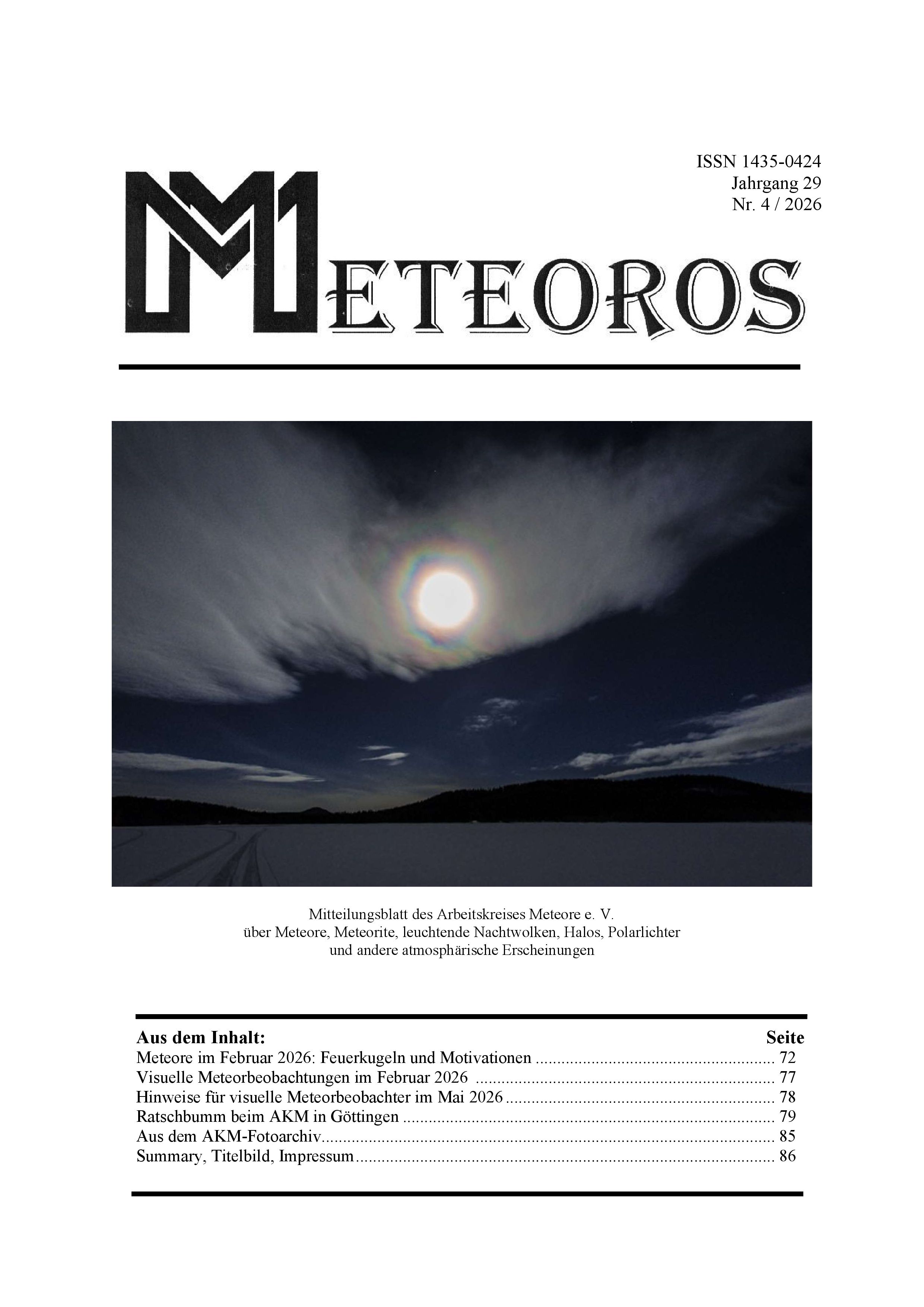 METEOROS Nr. 04/2026